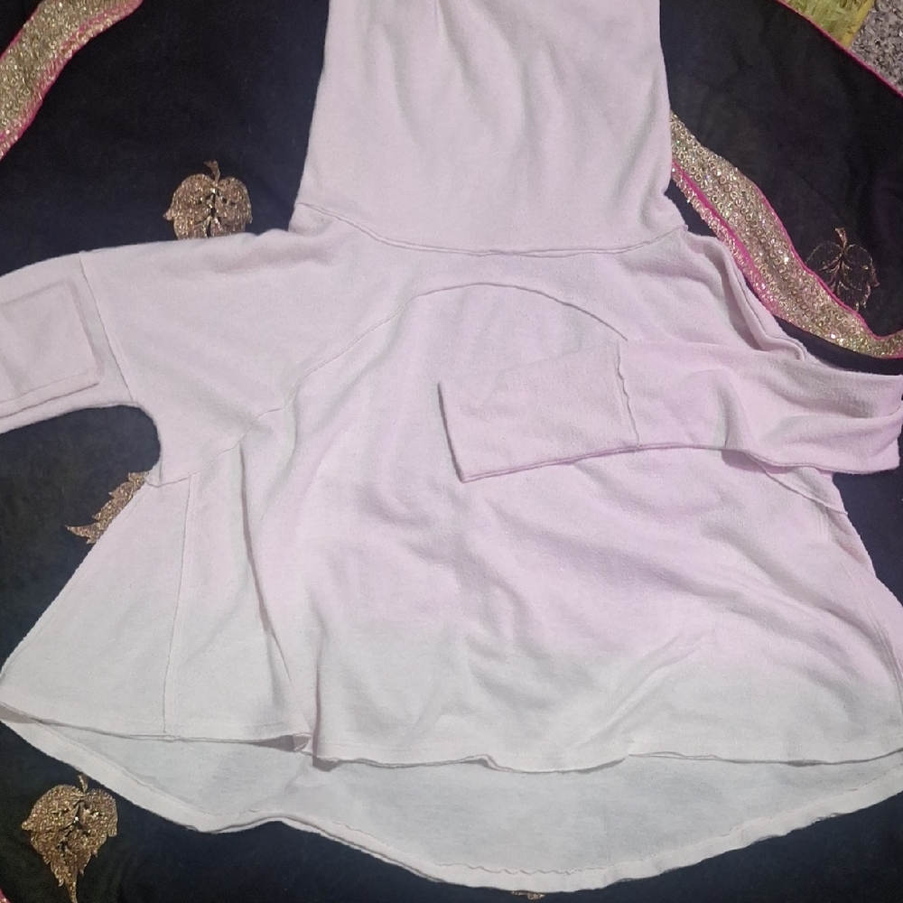 We The Free Soft Pink Knit Top